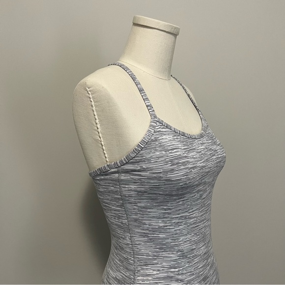 Lululemon Power Y Tank Top Wee Are From Space Gray White - Picture 9 of 14